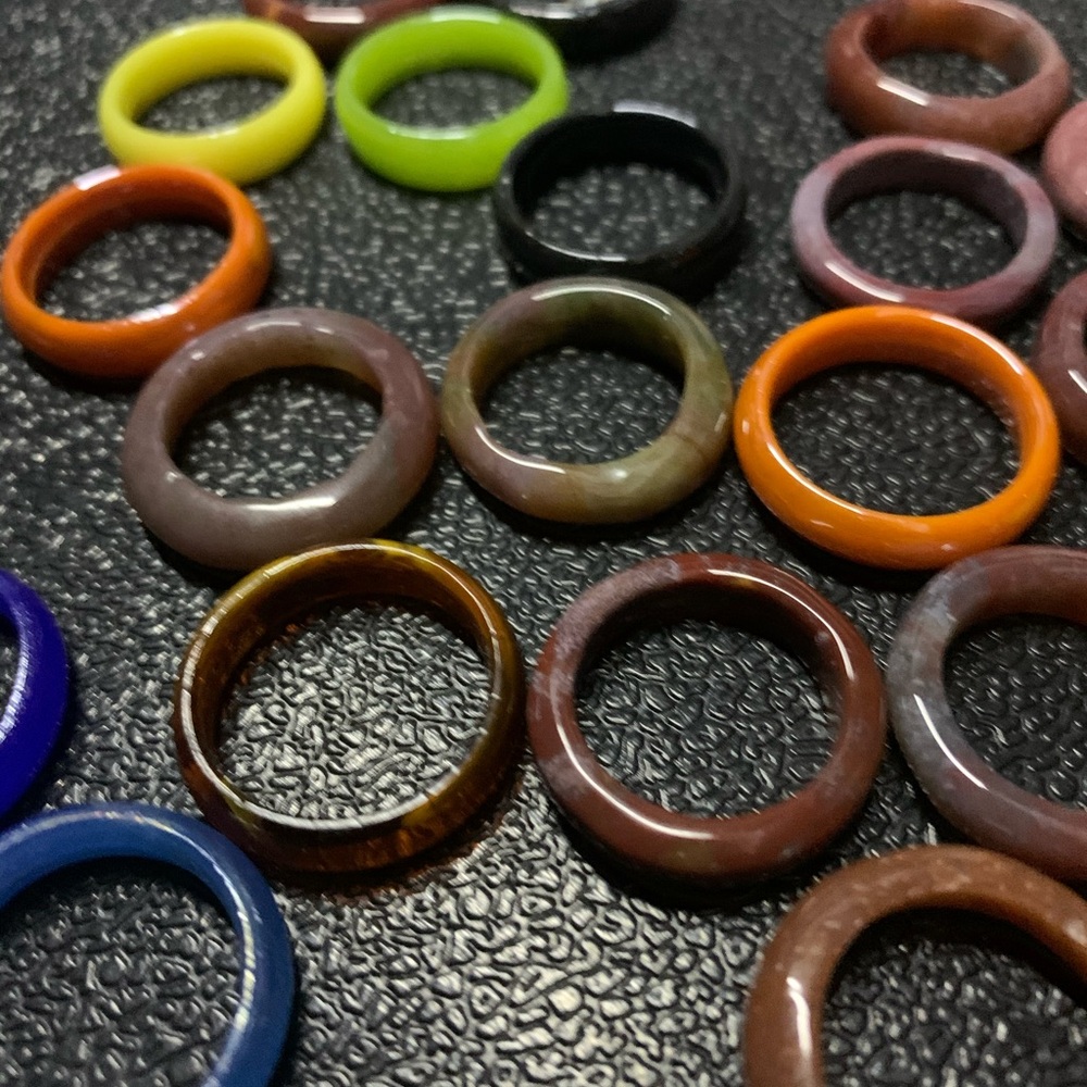Glass Rings - Picture 3 of 3